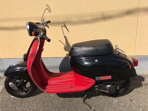 ジョルノAF24(最終値下げ) 値下げ AF24 ジョルノデラックス 赤黒 実動