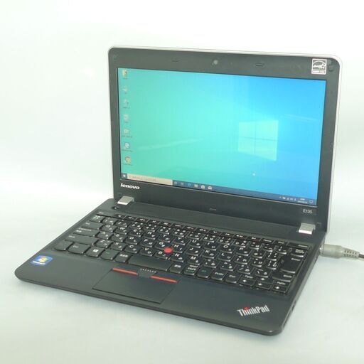 送料無料 1台限定 軽量モバイル ノートパソコン 中古動作良品 11.6型 Lenovo E135 AMD 2GB 320GB WiFi カメラ Windows10 LibreOffice
