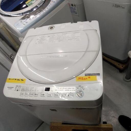 SHARP洗濯機　2018年製 7k 42004