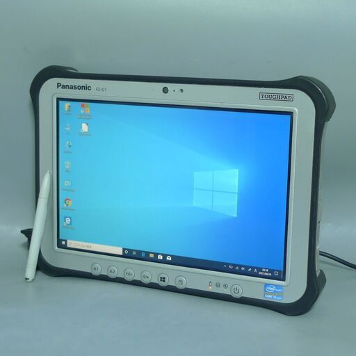 送料無料 1台限定 タブレット 中古良品 10.1型 Panasonic CF-FZ-G1AABZJCJ 第3世代Core i5 4GB SSD-128G 無線 カメラ Win10 LibreOffice