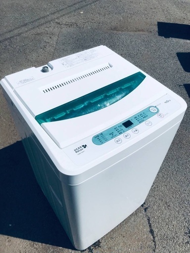 ♦️EJ444B YAMADA全自動電気洗濯機 【2018年製】