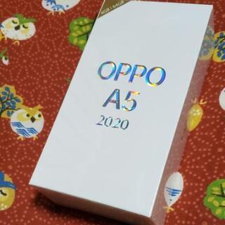 【ネット決済・配送可】OPPO A5 2020 新品未開封 カラ...