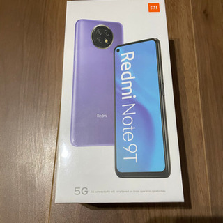 SIMフリースマホ　Xiaomi Redmi Note 9T SIMフリースマホ Xiaomi Redmi Note 9T