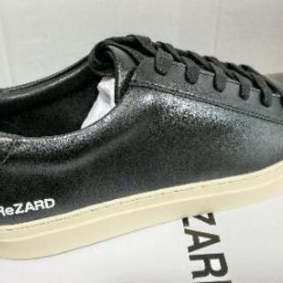 ③【ReZARD】ロゴ レザースニーカー 
宮迫エディション
オフホワイトモデル
