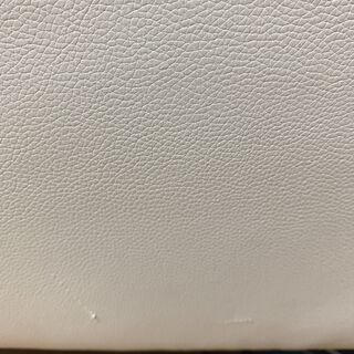ニトリ　2人用合皮ソファ(Nシールドキャッツ3 IV)  WHITE