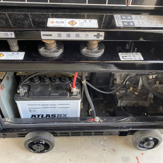 溶接機 エアマン 防音型エンジン発電溶接機 PGW180SC