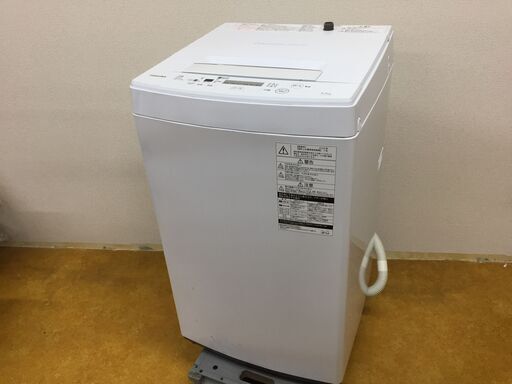 TOSHIBA 東芝 全自動洗濯機 AW-45M5  2018年製