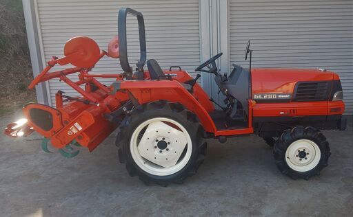 鹿児島発 農機具 クボタ19馬力トラクターGL19 パワステ モンロー