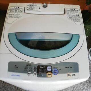 【ネット決済】★値下げ！ 日立洗濯機 5kg NW-5HR 山梨...