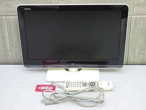 ss2343　シャープ　液晶テレビ　LC-19K3　19インチ　ホワイト　SHARP　AQUOS　TV　アクオス　リモコン付　19V型　白　ハイビジョン　ファミリンク　USB　HDMI