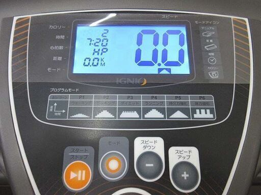 ss2346 イグニオ 電動ランニングマシン マット付き トレッドミル IGNIO ss2346 イグニオ 電動ランニングマシン マット付き トレッドミル IGNIO