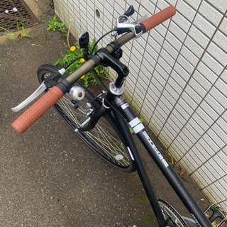 自転車 受け渡し決まりましたクロスバイク ブラック③