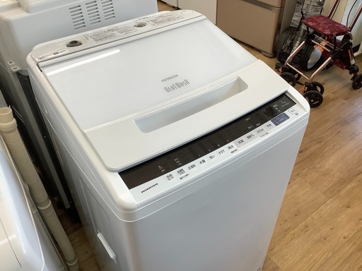 HITACHI（ヒタチ）の全自動洗濯機2019年製（BW-V70EE7）です 