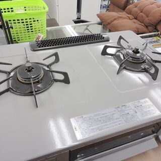 LPガス ガステーブル 2017年製 幅59.5cm ノーリツ ガスコンロ 右