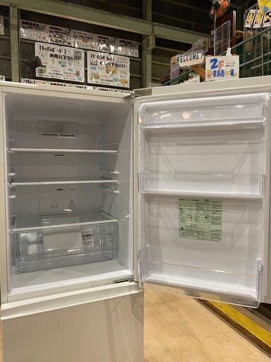 【愛品館市原店】AQUA 2017年製 184L 2ドア冷蔵庫 AQR-18F（W） 【管理IR013033-104】