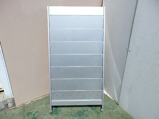 山口)下松市より　PLUS　プラス　パンフレットスタンド　TA-360KS　3列6段　W800ｘD450ｘH1500 BIZHD46H
