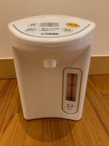 タイガーマイコン電子ポット　電気ポット