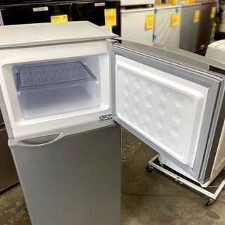 シャープ 2ドア冷蔵庫 118L 2015年製 SJ-H12Y シルバー SHARP 100Lクラス 一人暮らし 単身者向け☆ PayPay(ペイペイ)決済可能 ☆ 札幌市 白石区 東札幌 アウトレットモノハウス白石店