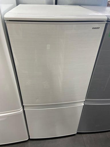 激安 大特価 オススメ‼️SHARPノンフロン冷凍冷蔵庫2ドアSJ-D14D-W