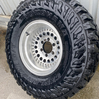 四駆用4本SET 使用少 33×12.50R15 YOKOHAMAジオランダー
