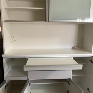 値下げしました【美品／松田家具】キッチンボード 食器棚 ワイド 幅160