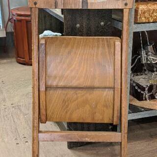 【売約済み】　【実質表示価格より２０％お値引き！！】　【チェア祭り！】　　希少　ジャパニーズ　ビンテージ　アンティーク　折りたたみイス　チェア　昭和　レトロ　大正　椅子　フォールディングチェア　検　仁丹　体温計　戦前　骨董　日本　木製　ダイニングチェア　折りたたみ　折りたたみ式