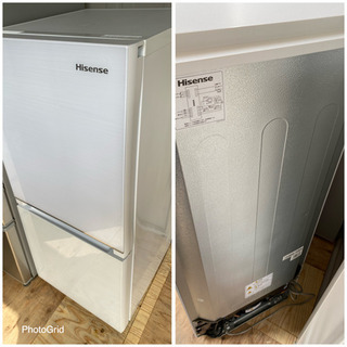 激安‼️ハイセンス ガラストップ冷蔵庫 138L 2020年