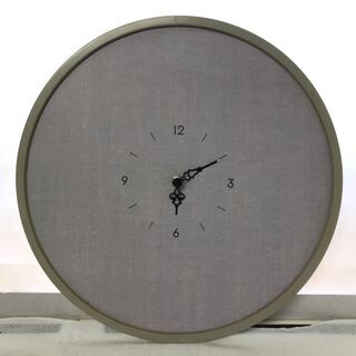  IKEA イケア 掛時計 グレー おしゃれ 北欧 掛け時計 丸型