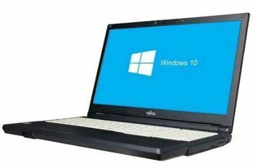 【送料無料】【在宅勤務】【テレワーク】富士通 LIFEBOOK A576/RX Windows10 64bit HDMI テンキー Core i3 6200U メモリー4GB HDD500GB 無線LAN DVDマルチ A4サイズ ノートパソコン【中古】【30日保証】4012216