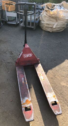 値下げ★引き取り限定★中古・現状品★日本輸送機㈱　ニチユ　ハンドリフト　パレットトラック　1500kg　1.5t　PT15S-17-107　上昇・下降確認OK