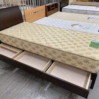 愛品館 江戸川店】フランスベッド セミシングルベッド ベッド ID:153 