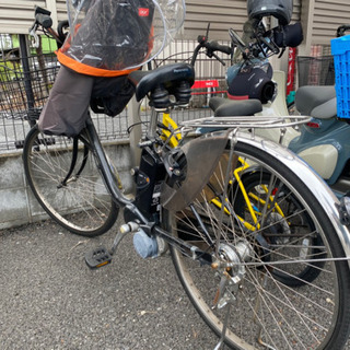 急募！チャイルドシート付 電動自転車 取引中