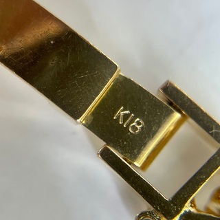 中古品】K18 8面シングル 70.4g 50cm［435］