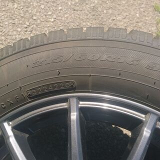 【2021年購入】スタッドレスタイヤ+ホイール　4本セット　【ヴェゼル】