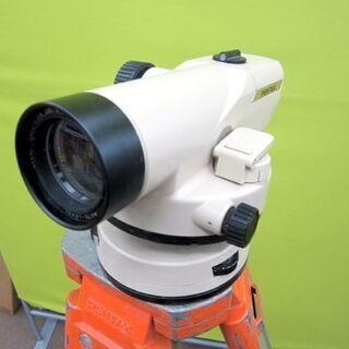 ☆ペンタックス☆ オートレベル AL-M4R 測量機 倍率27X 三脚付き 札幌