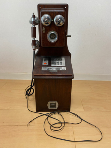 レトロ調電話機