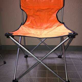 LOGOS（ロゴス）アウトドア折り畳みチェア（椅子）　オレンジ　