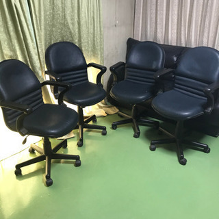 【ネット決済】全自動麻雀卓用　椅子　4脚