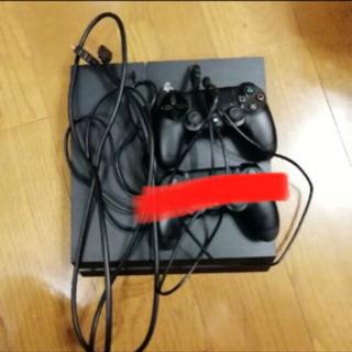 PS4本体＋コントローラー＋ソフト2本