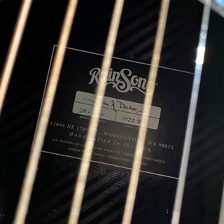 レインソング　rainsong DR-1000 アコースティックギター
