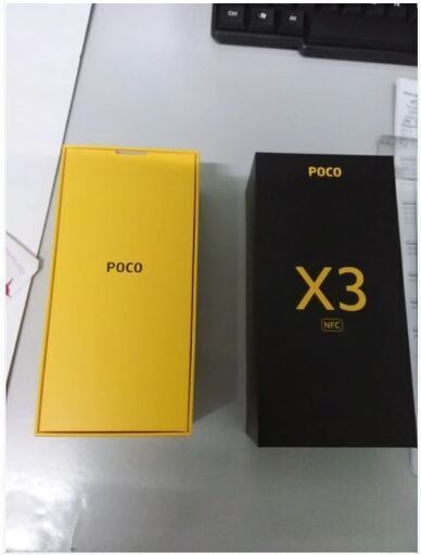 新品New Xiaomi Poco X3 NFC Gray 128GB 6GB RAM (シムフリー)