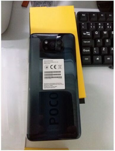 新品New Xiaomi Poco X3 NFC Gray 128GB 6GB RAM (シムフリー)