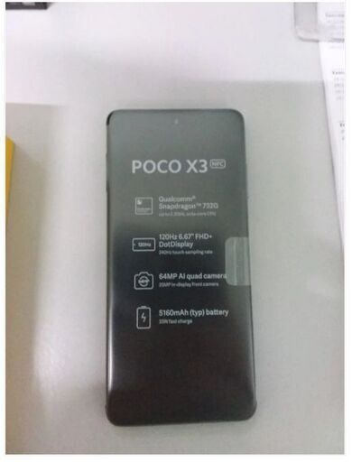 新品New Xiaomi Poco X3 NFC Gray 128GB 6GB RAM (シムフリー)