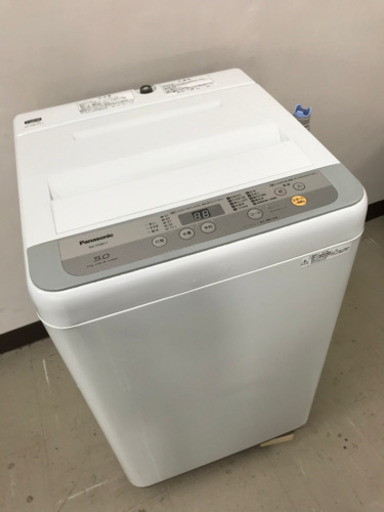 取引場所　南観音　A 2104-218 Panasonic 全自動電気洗濯機　2017年製　ホワイト　NA-F50B11
