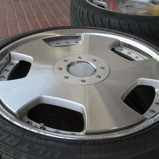 GF50シーマで履いてたWORKユーロライン19インチアルミタイヤセット