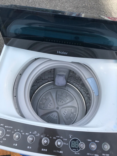 【名古屋市近郊配送可能】ハイアール 4.5kg洗濯機  JW-C45A 2018年製