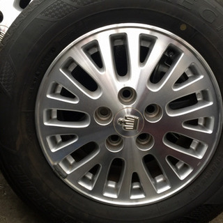 値下げしました！17マジェスタ 純正アルミホイール 215/65R15 バリ山！