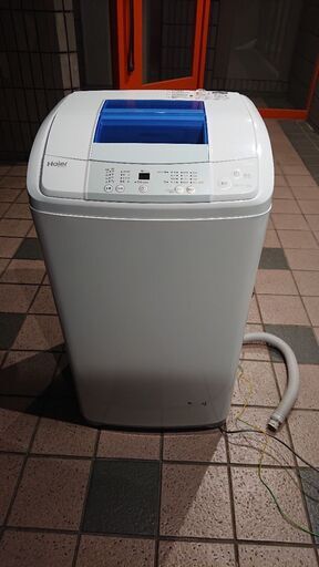 【配送可】 ハイアール Haier   2014年製 全自動洗濯機 JW-K50H-W Joy Series ホワイト [洗濯5.0kg /乾燥機能無 /上開き] 中古品 2021/4/20投稿