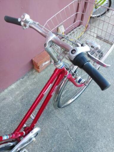 お話し中！防犯登録料込み。札幌市内配達無料！中古ブリジストン26インチレッド！ お話し中！防犯登録料込み。札幌市内配達無料！中古ブリジストン26