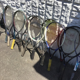 廃棄予定　テニスラケット　12本